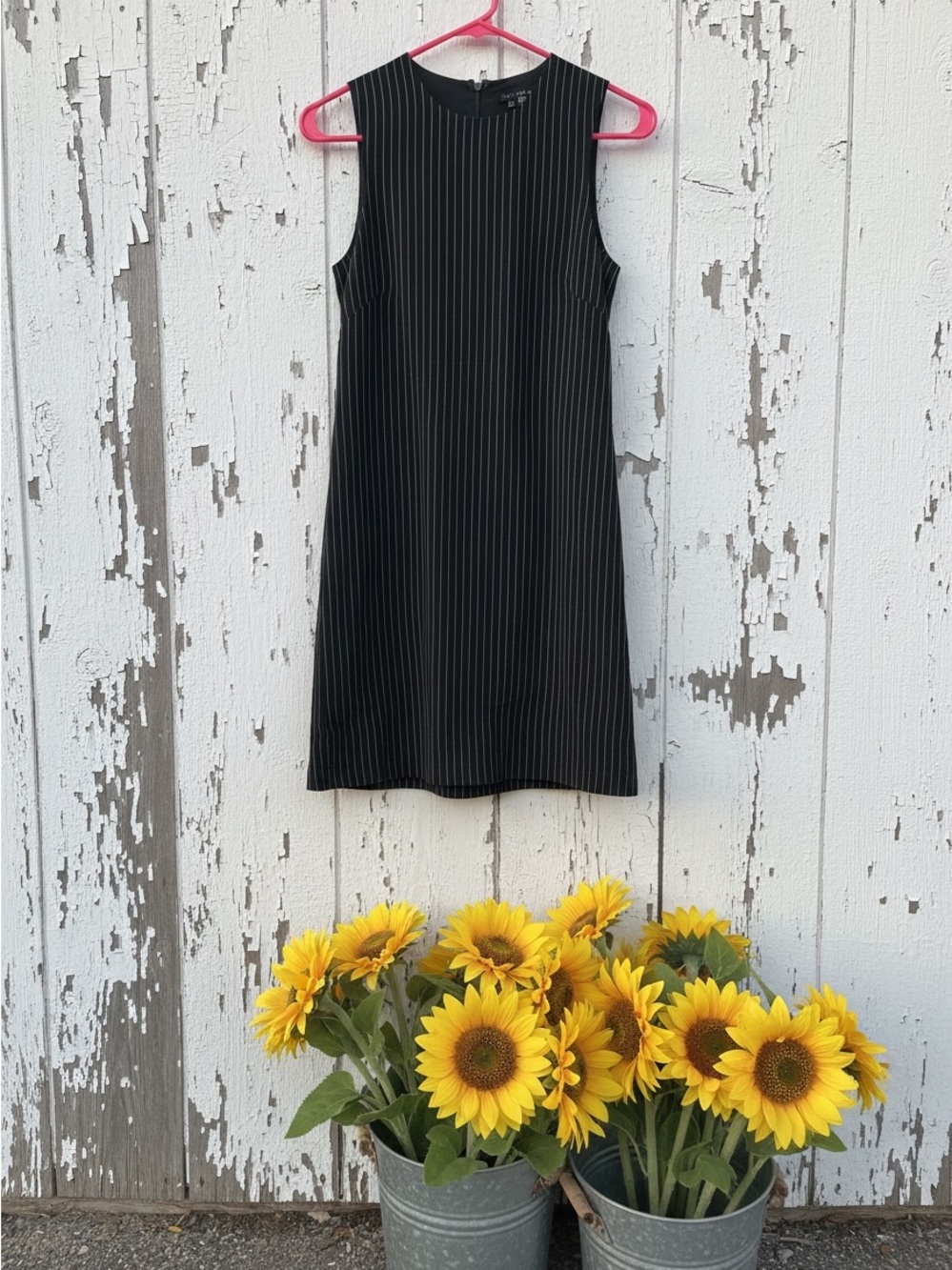 Theory striped elegant dress